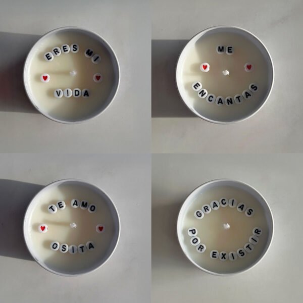 vela mensaje secreto